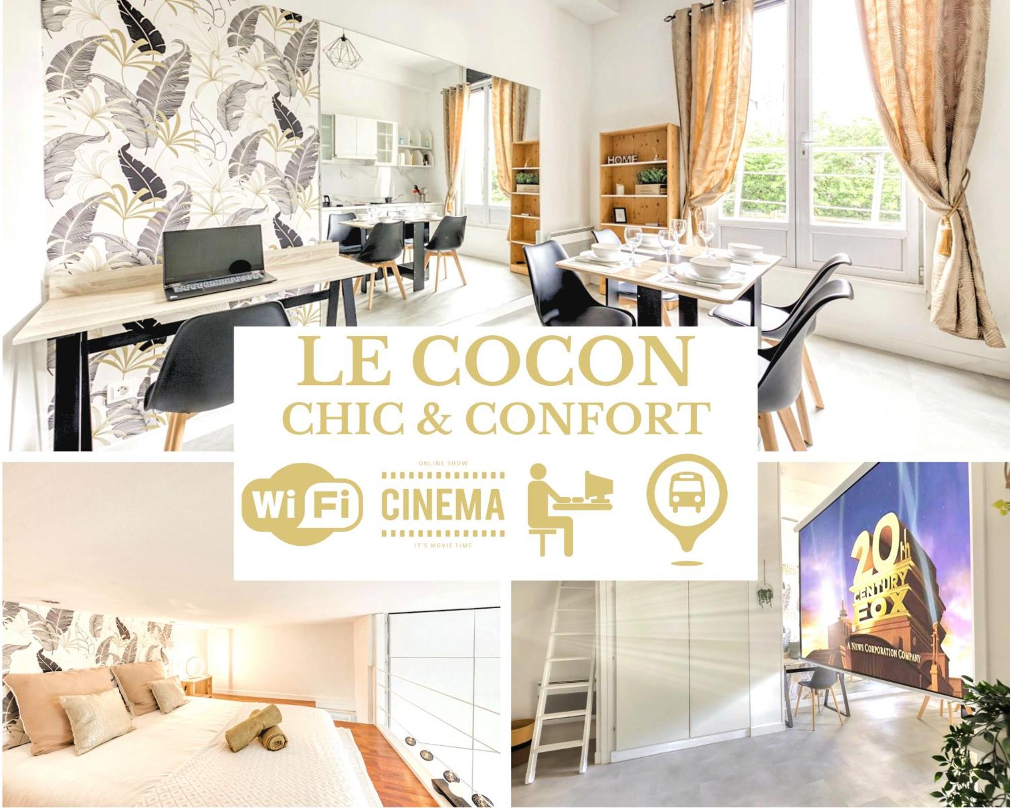 Le Cocon - Confort - Cinema - Espace De Travail - Netflix & Chill - Proche Paris - Offre Speciale Кашан Экстерьер фото